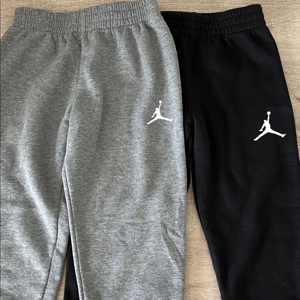 Nike Kids' Jogger Pants - Gray and Black (2 pair)
